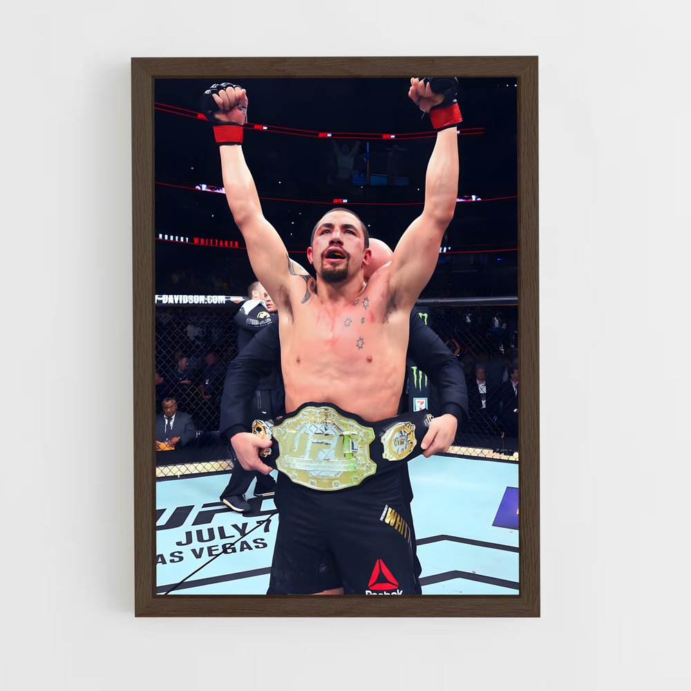 Poster Robert whittaker – affiche MMA (vue 5)
